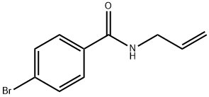 N-アリル-4-ブロモベンズアミド 化学構造式