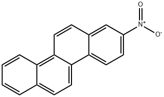 2-ニトロクリセン 化学構造式