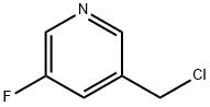 3-(CHLOROMETHYL)-5-FLUOROPYRIDINE Structure