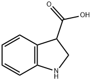 Indoline-3-carboxylic acid Struktur