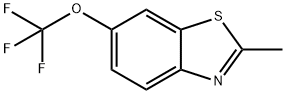 Benzothiazole, 2-Methyl-6-(trifluoroMethoxy)- Structure