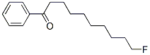 10-Fluoro-1-phenyl-1-decanone,399-24-6,结构式