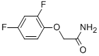 2-(2,4-difluorophenoxy)acetamide 结构式