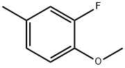 2-フルオロ-4-メチルアニソール 化学構造式