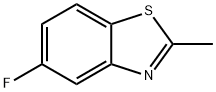 5-フルオロ-2-メチルベンゾチアゾール 化学構造式