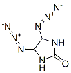 2-Imidazolidinone,  4,5-diazido- Struktur