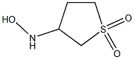 3-Thiophenamine, tetrahydro-N-hydroxy-, 1,1-dioxide (9CI),399044-17-8,结构式