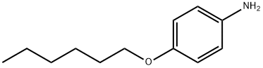 P-HEXYLOXYANILINE Structure