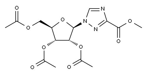 1-(2 3 5-TRI-O-ACETYL-BETA-D- Struktur