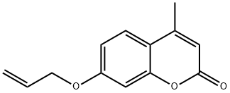 7-ALLYLOXY-4-METHYLCOUMARIN Struktur