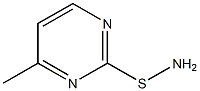 2-Pyrimidinesulfenamide, 4-methyl- (7CI,8CI) Struktur