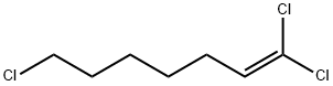 1,1,7-Trichloro-1-heptene 结构式
