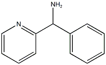 フェニル(ピリジン-2-イル)メタンアミン 化学構造式