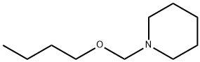 1-(butoxymethyl)piperidine Structure