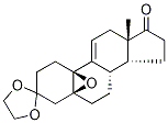 (5α,10α)-5,10-Epoxy-estr-9(11)-ene-3,17-dione Cyclic 3-(1,2-Ethanediyl Acetal) Structure