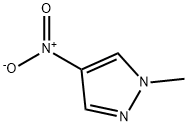 1-甲基-4-硝基吡唑, 3994-50-1, 结构式