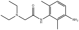 3-Amino Lidocaine, 39942-50-2, 结构式