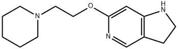 399580-40-6 1H-Pyrrolo[3,2-c]pyridine, 2,3-dihydro-6-[2-(1-piperidinyl)ethoxy]-