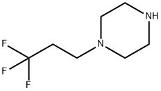 Piperazine, 1-(3,3,3-trifluoropropyl)- (9CI),399580-61-1,结构式