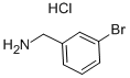 3-溴苄胺盐酸盐 结构式