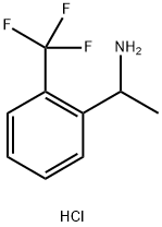 1-(2-三氟甲基苯基)乙胺盐酸盐, 39959-68-7, 结构式