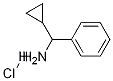 シクロプロピル(フェニル)メタンアミン塩酸塩 化学構造式