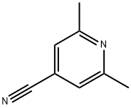 2,6-二甲基-4-氰基吡啶, 39965-81-6, 结构式