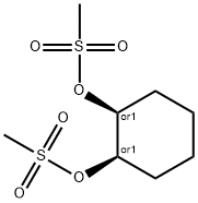 1,2-bis(methylsulfonyloxy)cyclohexane Structure