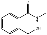 N-甲基-2-羟甲基-苯甲酰胺, 39976-03-9, 结构式