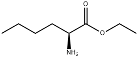 2-氨基己酸乙酯, 39978-46-6, 结构式