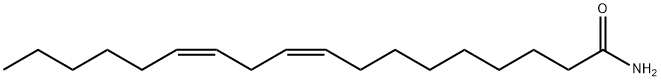 (9Z,12Z)-octadeca-9,12-dien-1-amide Structure