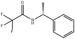 (R)-2,2,2-三氟-N-(1-苯乙基)乙酰胺 结构式