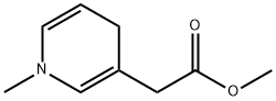 1,4-Dihydro-1-methyl-3-pyridineacetic acid methyl ester Structure