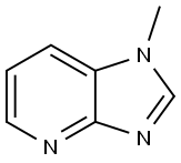 1-メチル-1H-イミダゾ[4,5-B]ピリジン 化学構造式