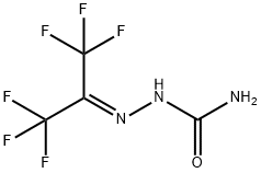 1,1,1,3,3,3-Hexafluoro-2-propanone semicarbazone Struktur