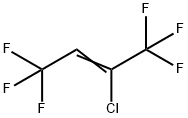 2-クロロ-1,1,1,4,4,4-ヘキサフルオロ-2-ブテン 化学構造式