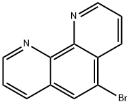 5-ブロモ-1,10-フェナントロリン 化学構造式