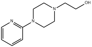 4-(2-Pyridinyl)-1-piperazineethanol Structure