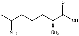 Heptanoic acid, 2,6-diamino-, (2R)- (9CI) Struktur