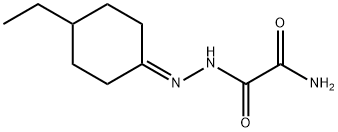 Acetic acid, aminooxo-, (4-ethylcyclohexylidene)hydrazide (9CI) Structure