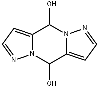 4H,9H-DIPYRAZOLO[1,5-A:1,5-D]PYRAZINE-4,9-DIOL Struktur