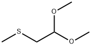 1,1-Dimethoxy-2-(methylthio)ethane Struktur