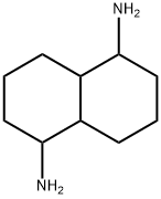 デカヒドロ-1,5-ナフタレンジアミン 化学構造式