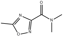 1,2,4-Oxadiazole-3-carboxamide,  N,N,5-trimethyl- Structure