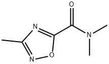 1,2,4-Oxadiazole-5-carboxamide,  N,N,3-trimethyl- Structure