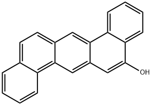 Dibenz[a,h]anthracen-5-ol Structure