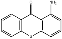 1-アミノ-9H-チオキサンテン-9-オン 化学構造式