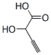 2-hydroxy-3-butynoic acid Struktur