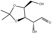 3,4-O-イソプロピリデン-L-アラビノース 化学構造式
