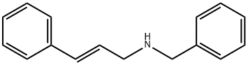 BENZYL-((E)-3-PHENYL-ALLYL)-AMINE Struktur